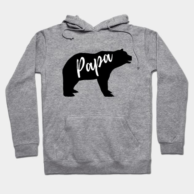 Bear Papa Hoodie by Artistic Design